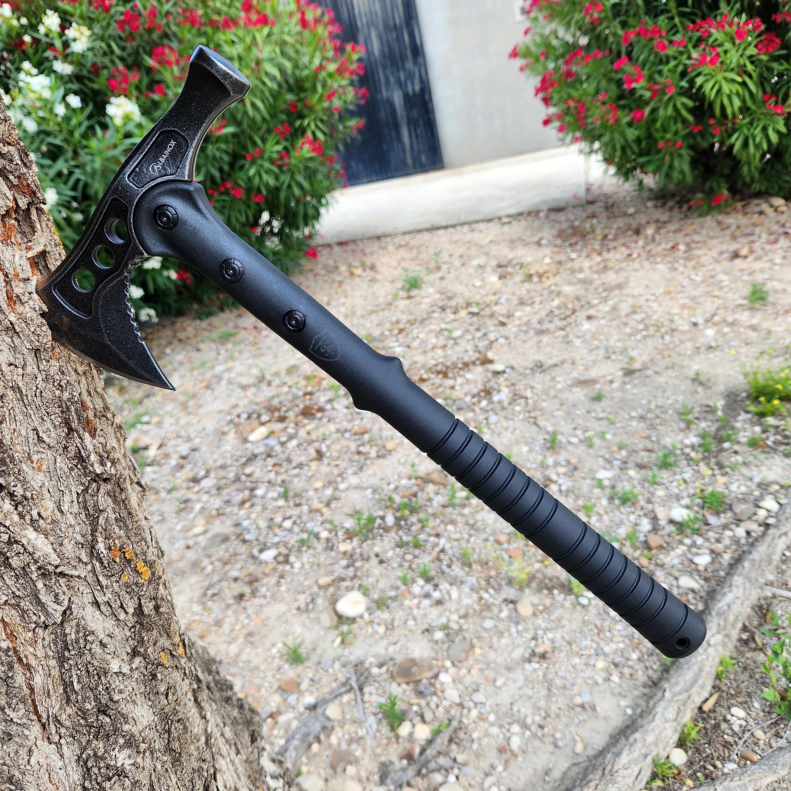 TS Tactical Store Hacha Tomahawk con MARTILLO | Nuevo diseño 2023 | 32635
