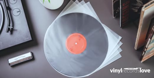 Pochette Vinyle 33 Tours 50 Pièces pour Disques 12″ Protection Antistatique Très Transparente et Robuste - Les Beatles, Paul McCartney, John Lennon, RIngo Starr, George Harrison Pochette Vinyle 33 Tours 50 Pièces pour Disques 12" Protection Antistatique Très Transparente et Robuste