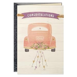 Hallmark Wedding Card, Bridal Shower Card, or Engagement Card (Enjoy the Journey)