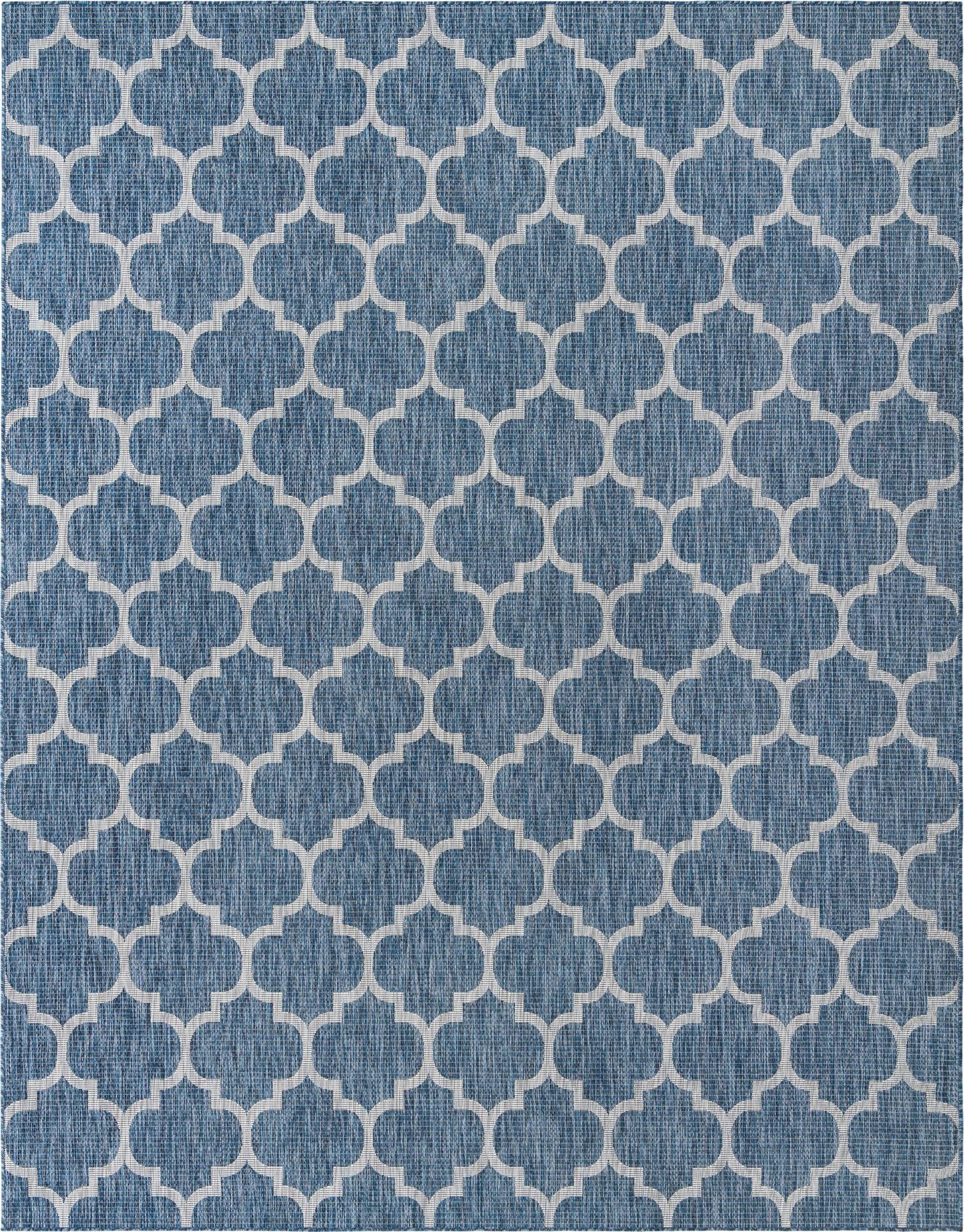 Unique Loom Outdoor Trellis Collection Area Rug (10' x 14' 1