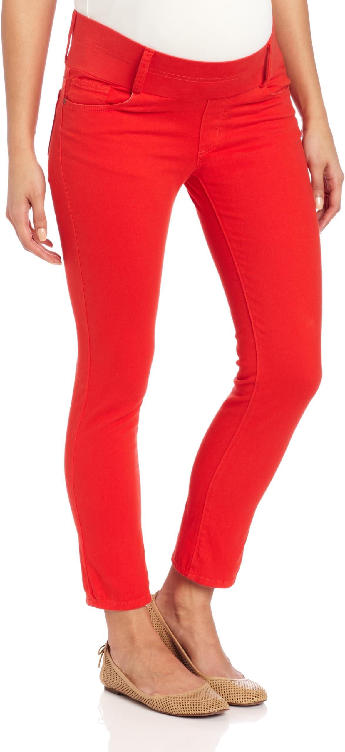 Maternal America Women's Skinny Ankle Maternity Jeans