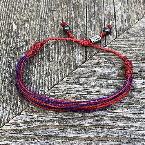Miniatura 106 de Rumi Sumaq Pulsera de concientización para hombres, mujeres y niños – Pulsera de apoyo tejida ajustable anudada a mano – Pulsera de conciencia sutil