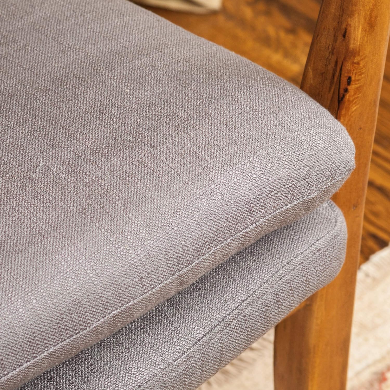 Christopher Knight Home Haddie Wood Frame Club Chair, Grey