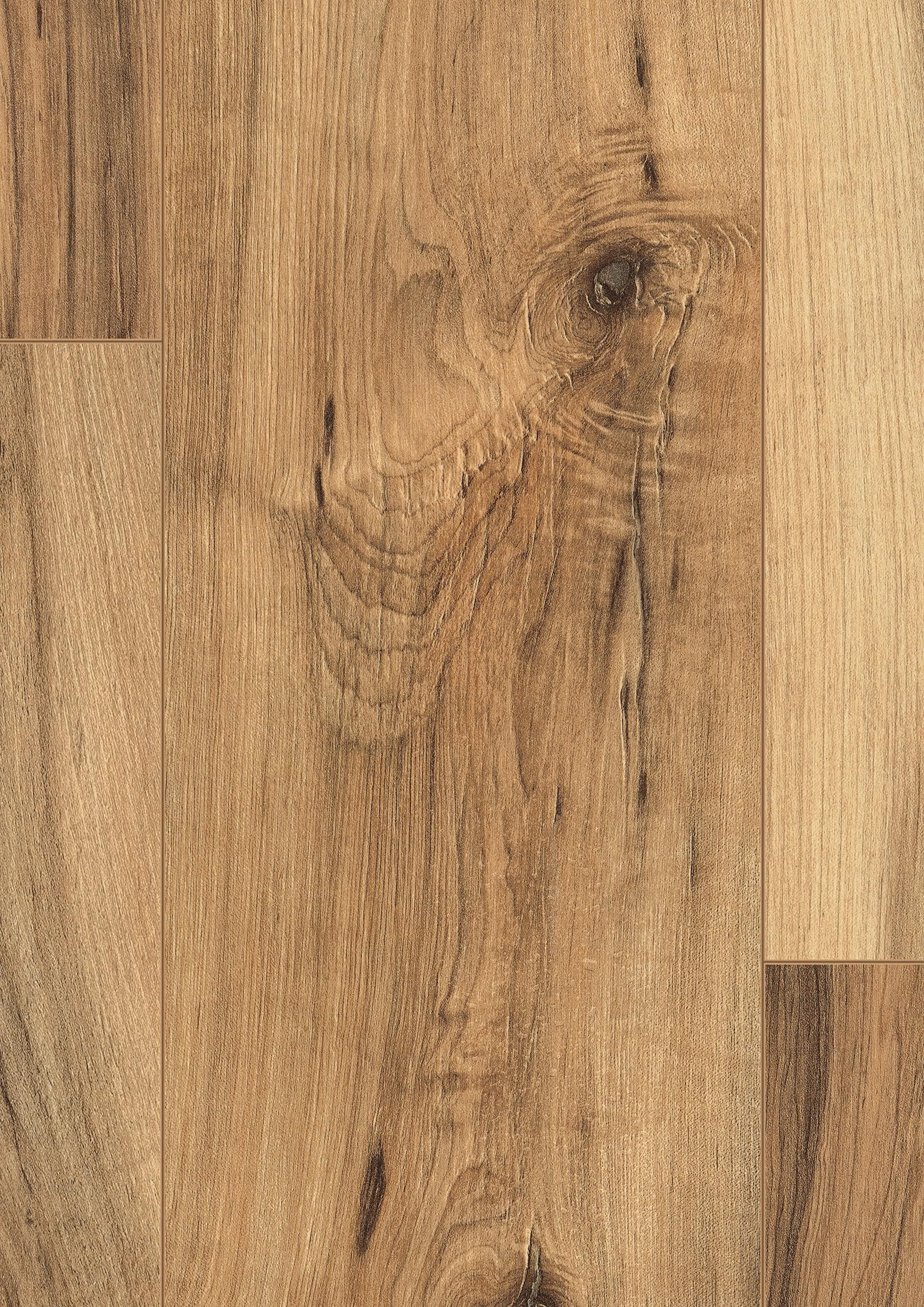 EGGER Muster Home Laminate Flooring Aqua+ EHL075 Perganti Walnut Brown (297 mm x 210 mm) | Water Resistant and Suitable for Wet Rooms