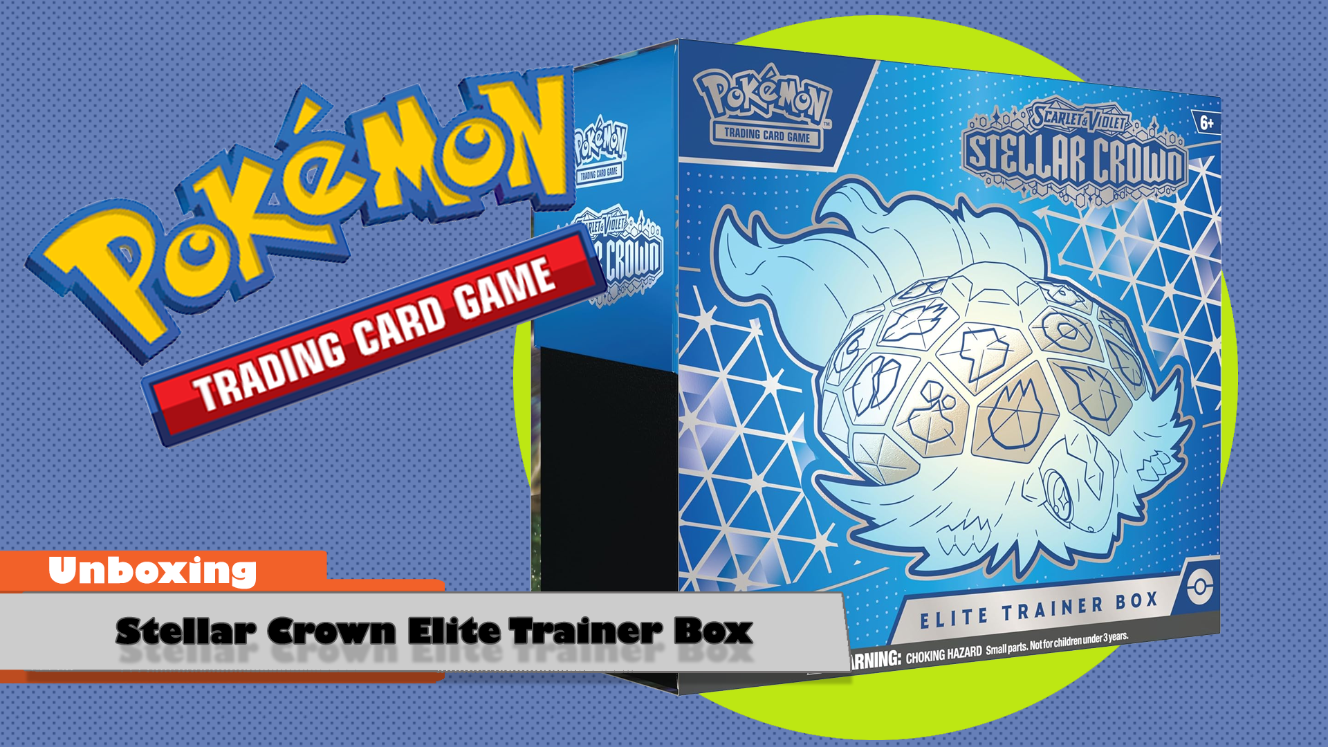 Watch Unboxing The Pokemon TCG: Stellar Crown Elite Trainer Box on Amazon  Live