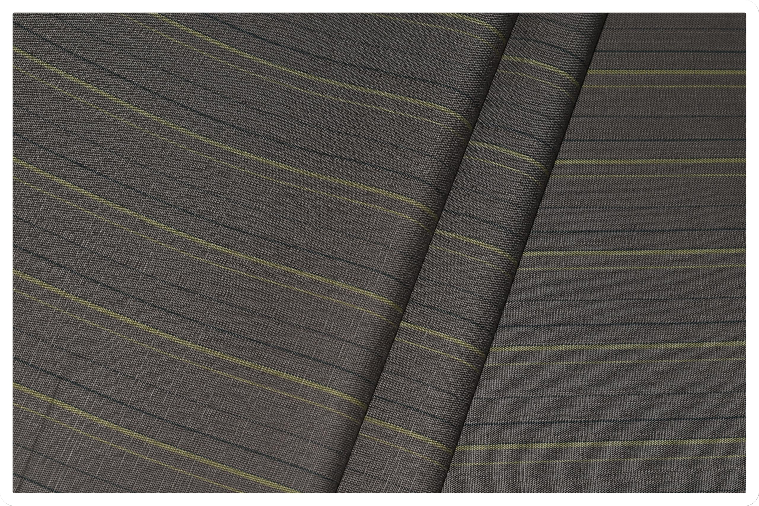 Men's Pure Cotton Striped Unstitched Shirt Fabric (NC08A4)-image-42