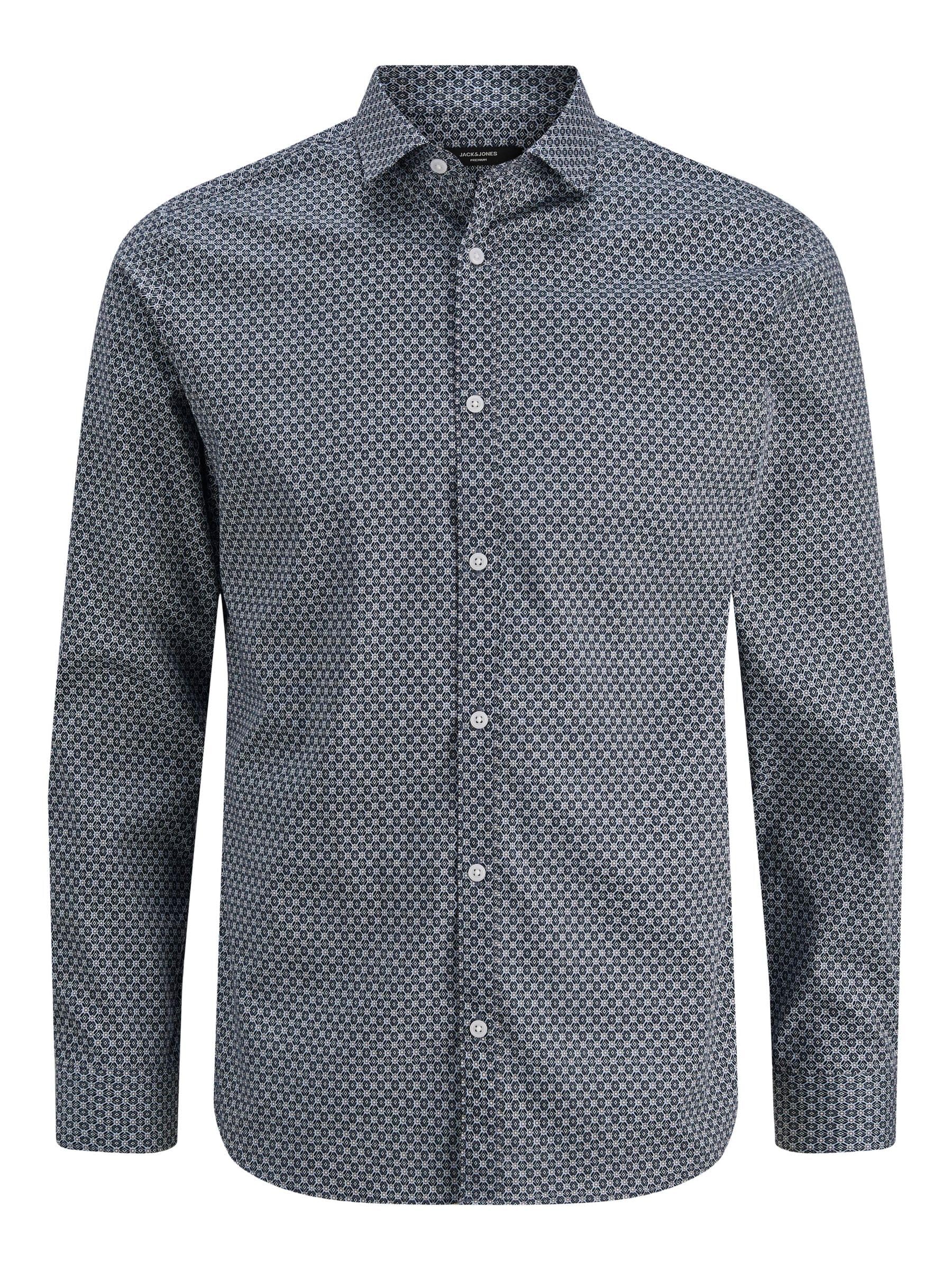 JACK & JONES Male Oberhemd Slim Fit Oberhemd
