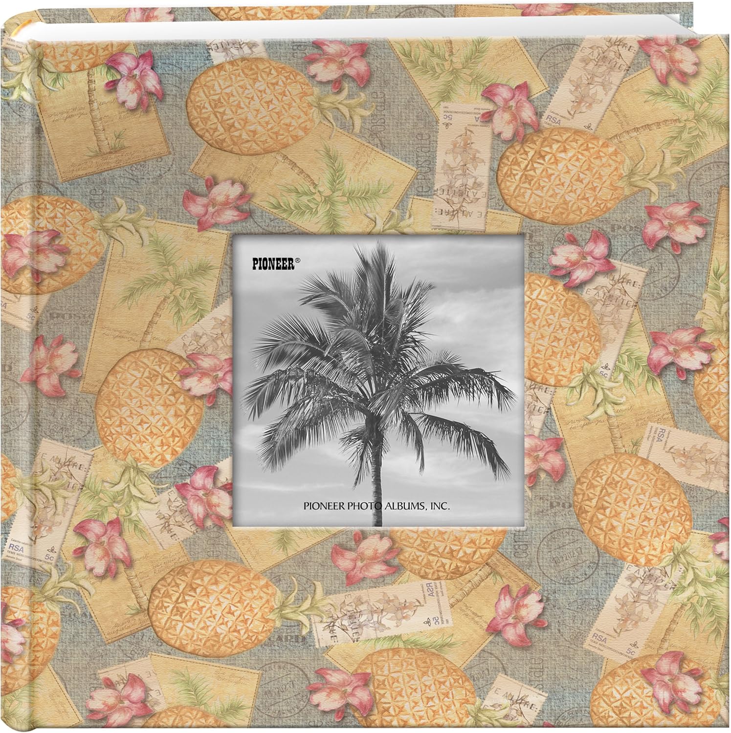 Pioneer Photo Albums DA-200TRP Troopical Photo Album, Tropical Hibiscus 4 x 6 Inch