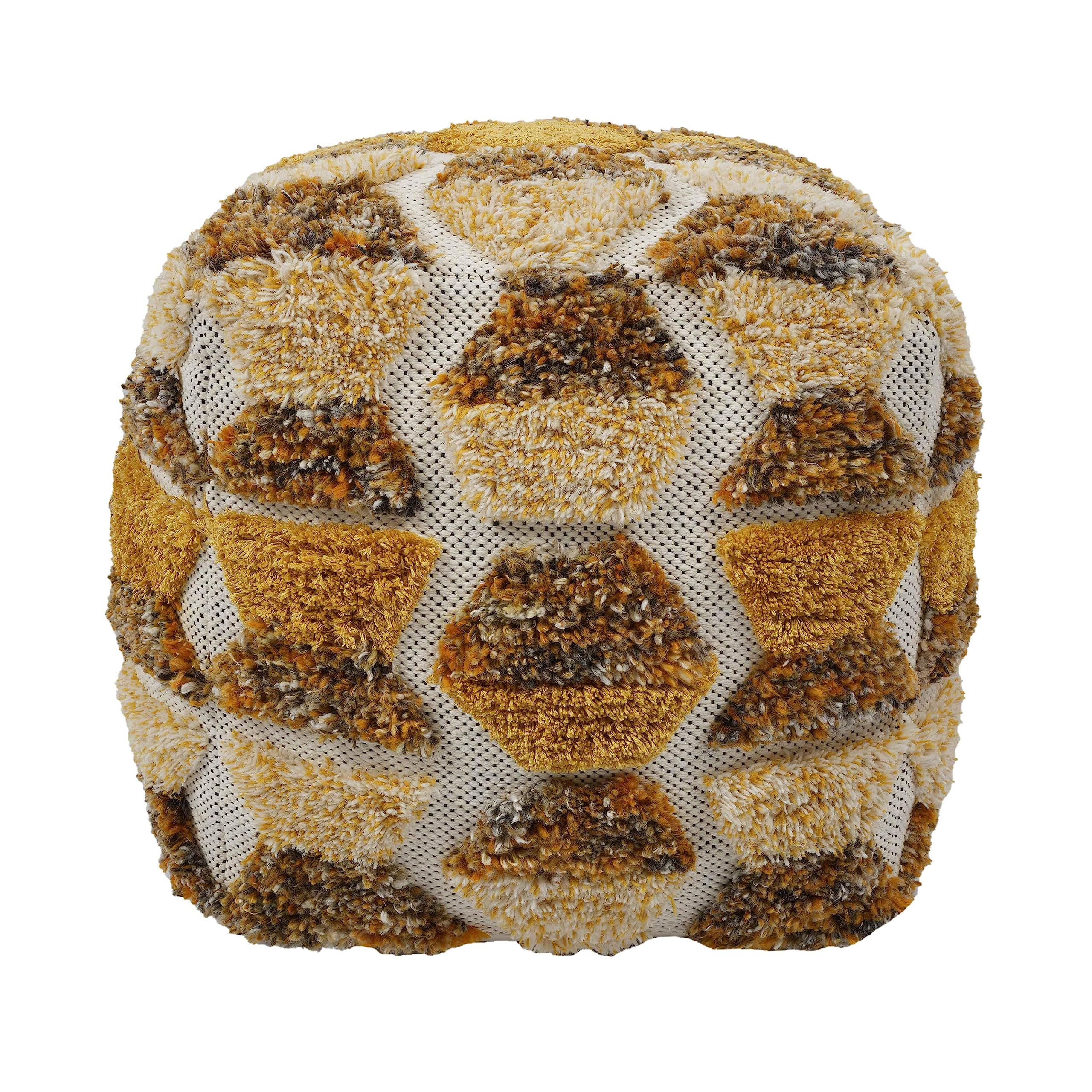 Tov Furniture Sawyer Tufted Pouf