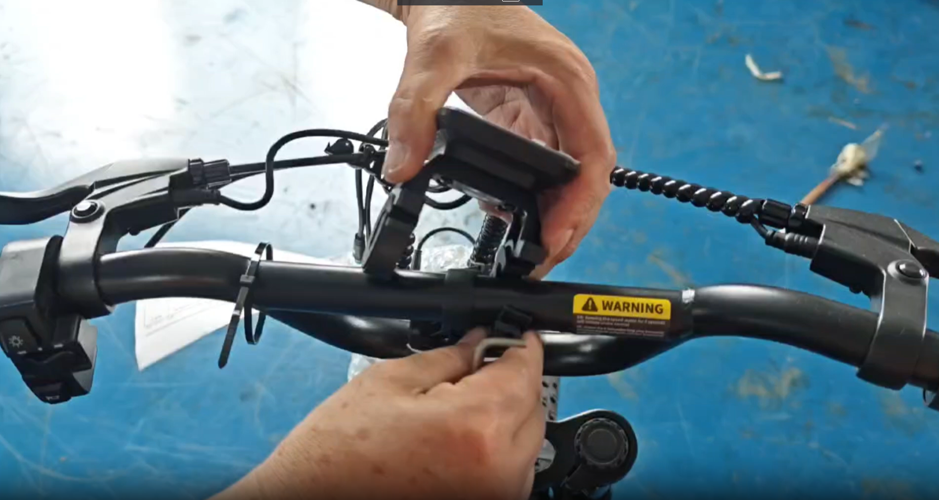 Handlebar Controls and Display