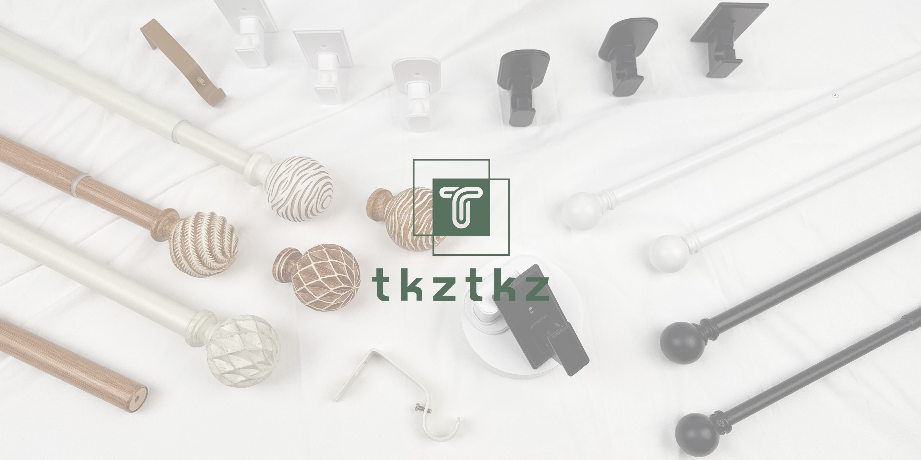 Amazon.com: TKZTKZ Curtain Rods No Drilling for Windows 2 Pack:No