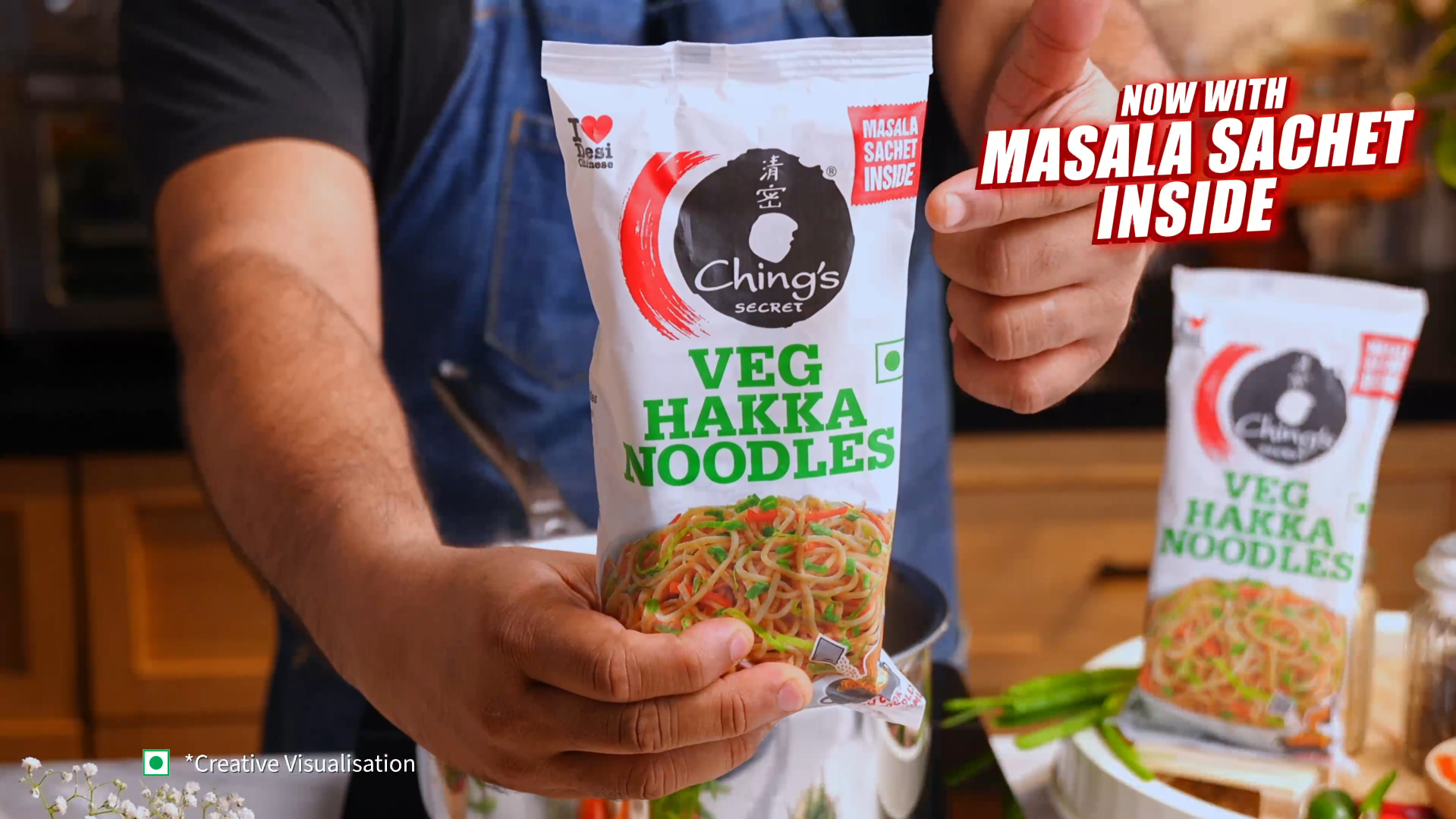 Ching's Secret Hakka Noodles with Masala - 140g, Complete Hakka