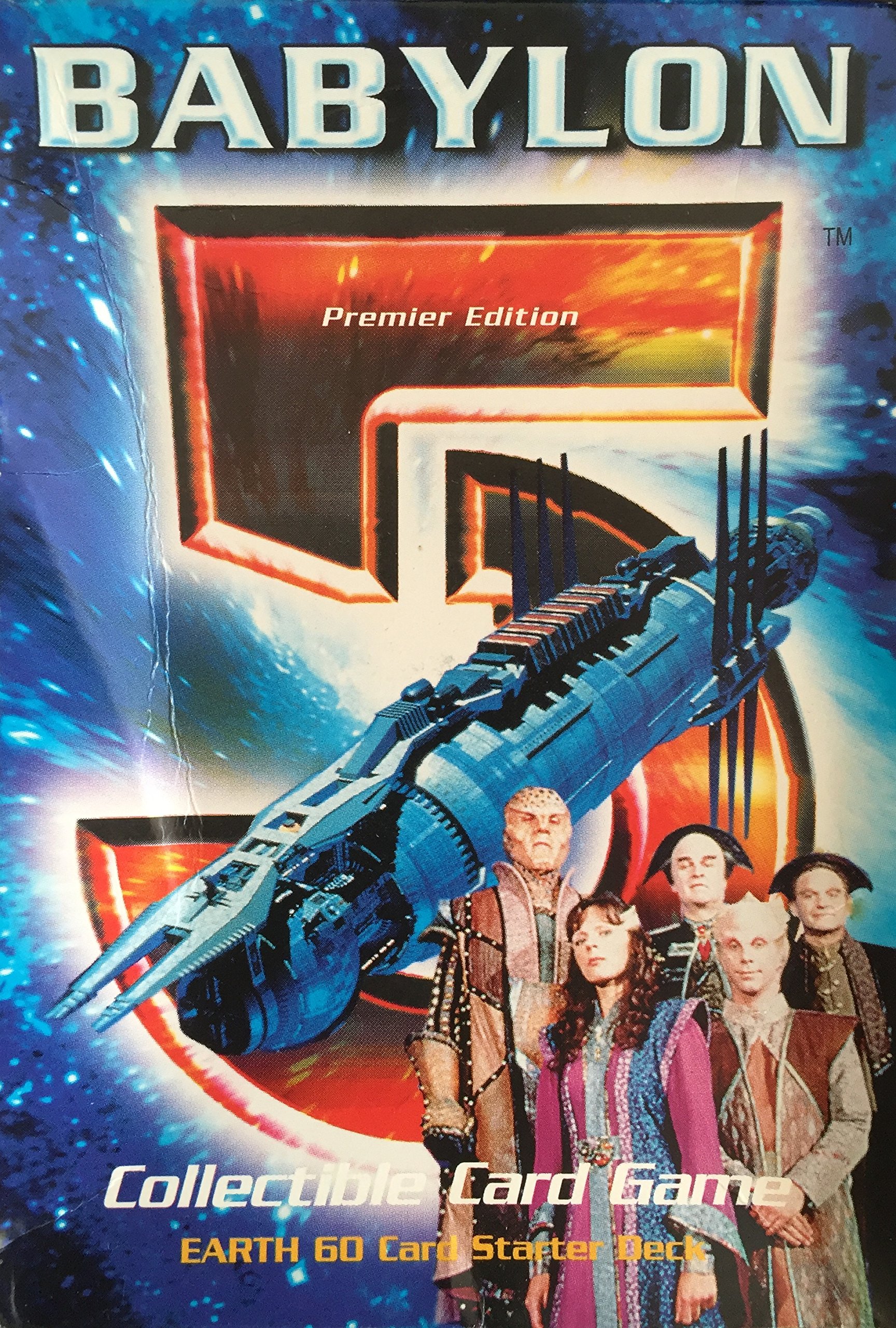 Amazon.com: Babylon 5 Collectible Card Game [CCG]: Premier Starter Deck  [Earth] : Toys & Games