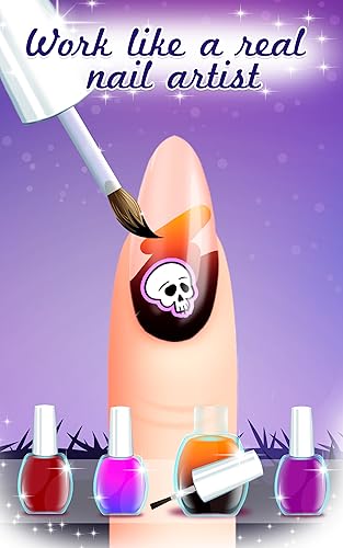 Monster Girl Nails Salon Games