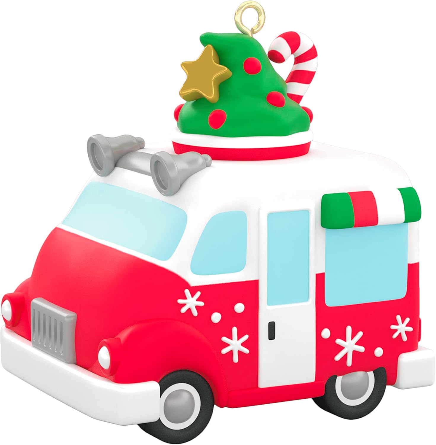 Hallmark Keepsake 1.35″ Miniature Christmas Ornament 2023, Festive Frozen Treats With Sound Mini, Gifts for Her