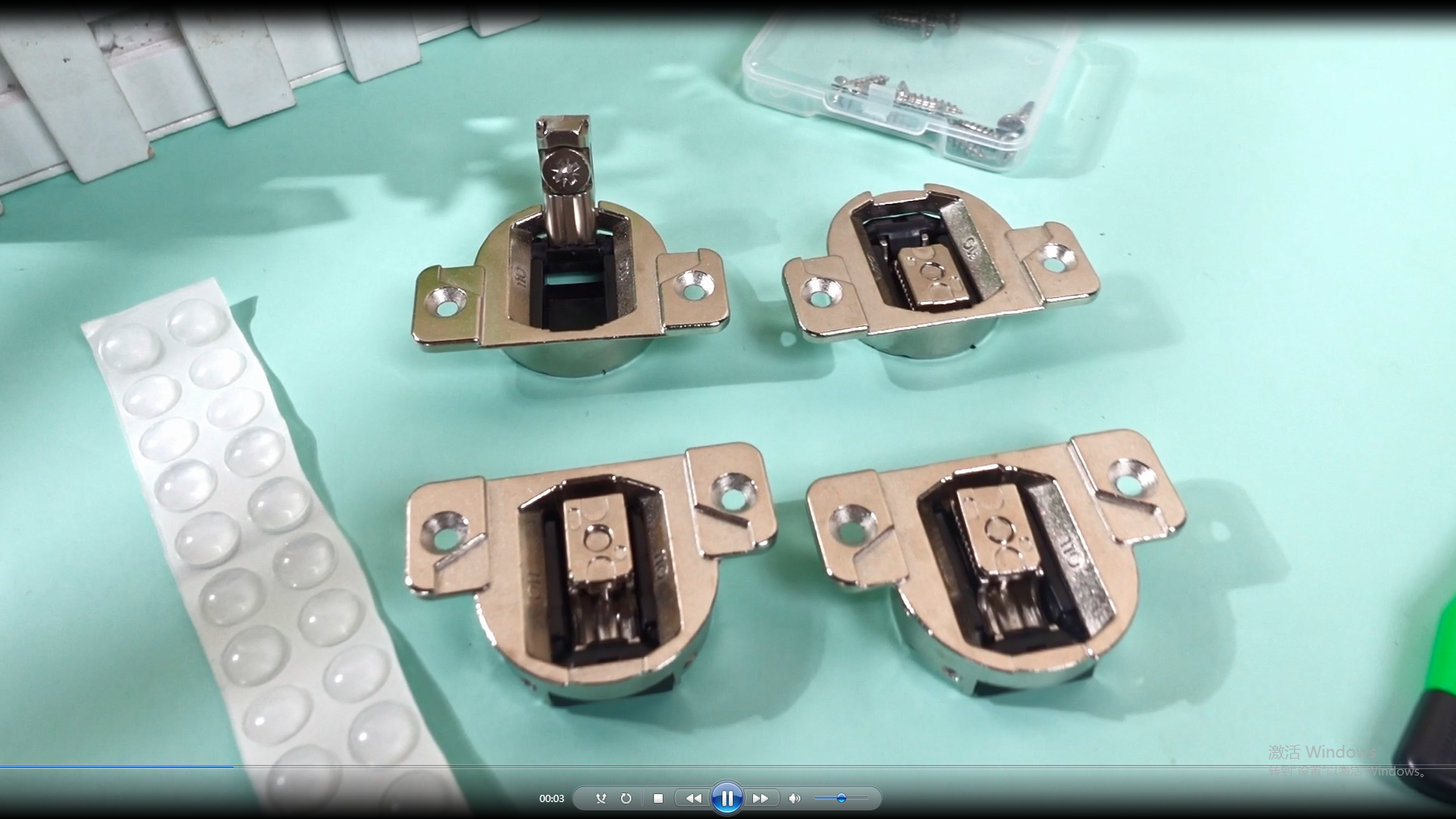 hiro1110da　② Yaomiao 8 Pack Replacement Hinges Compatible with 110