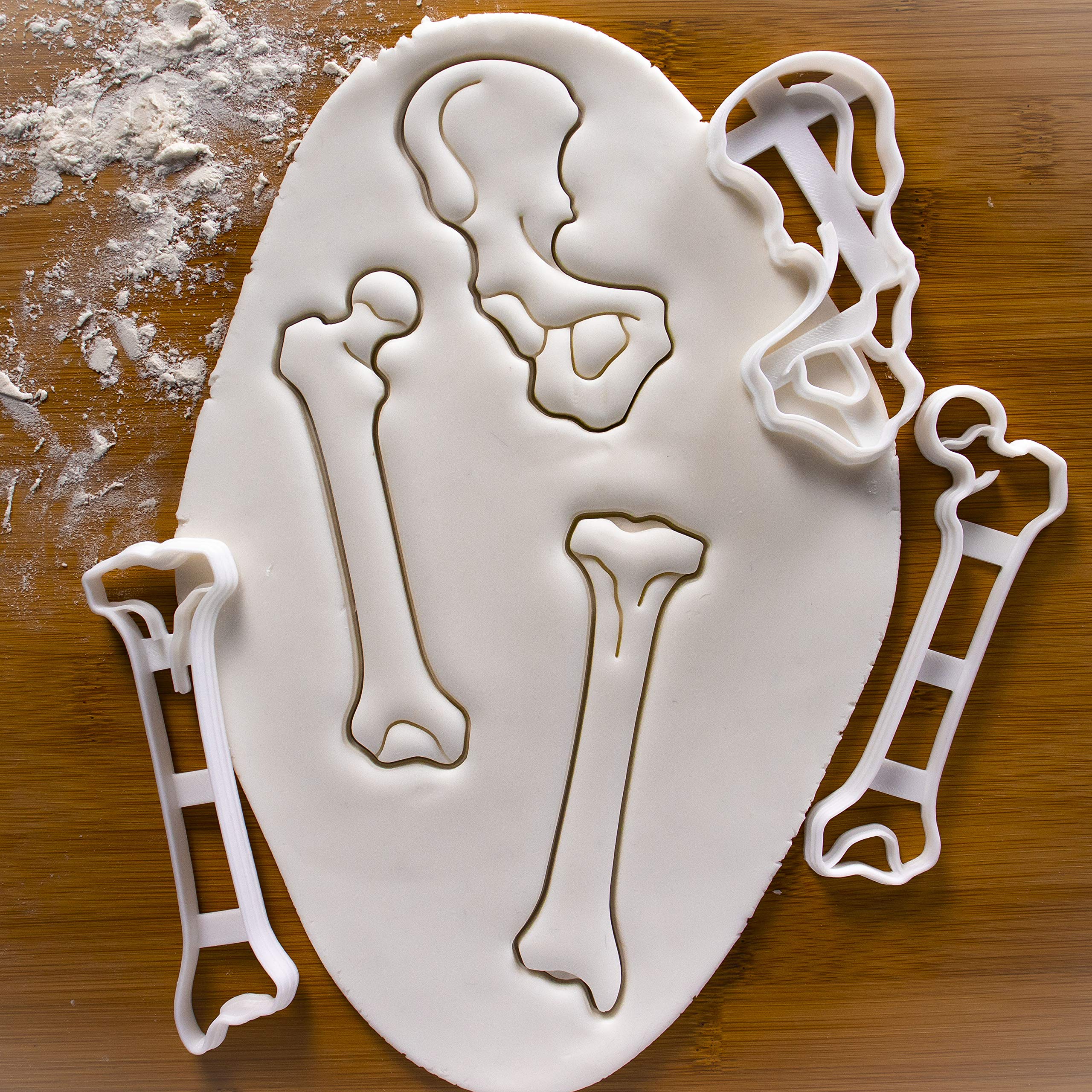 Bakerlogy 3-Piece Organ Cookie Cutter Set - Thyroid, Pituitary & Adrenal Glands