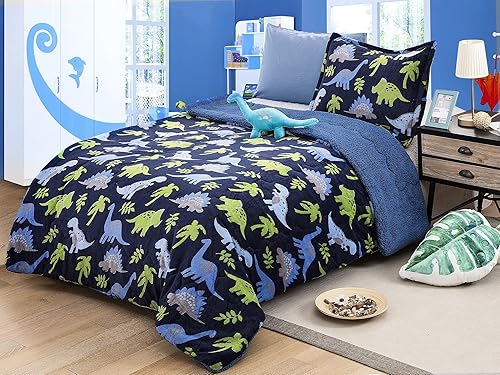 Miniatura 4 de All American Collection Manta de 3 piezas súper suave y cálida con funda de almohada y cojín (tamaño individual, unicornio)