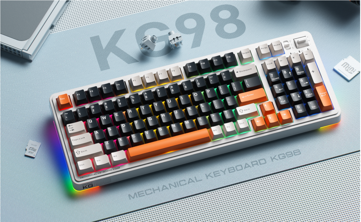Amazon.com: Machenike KG98 Mechanical Keyboard,Hot Swappable