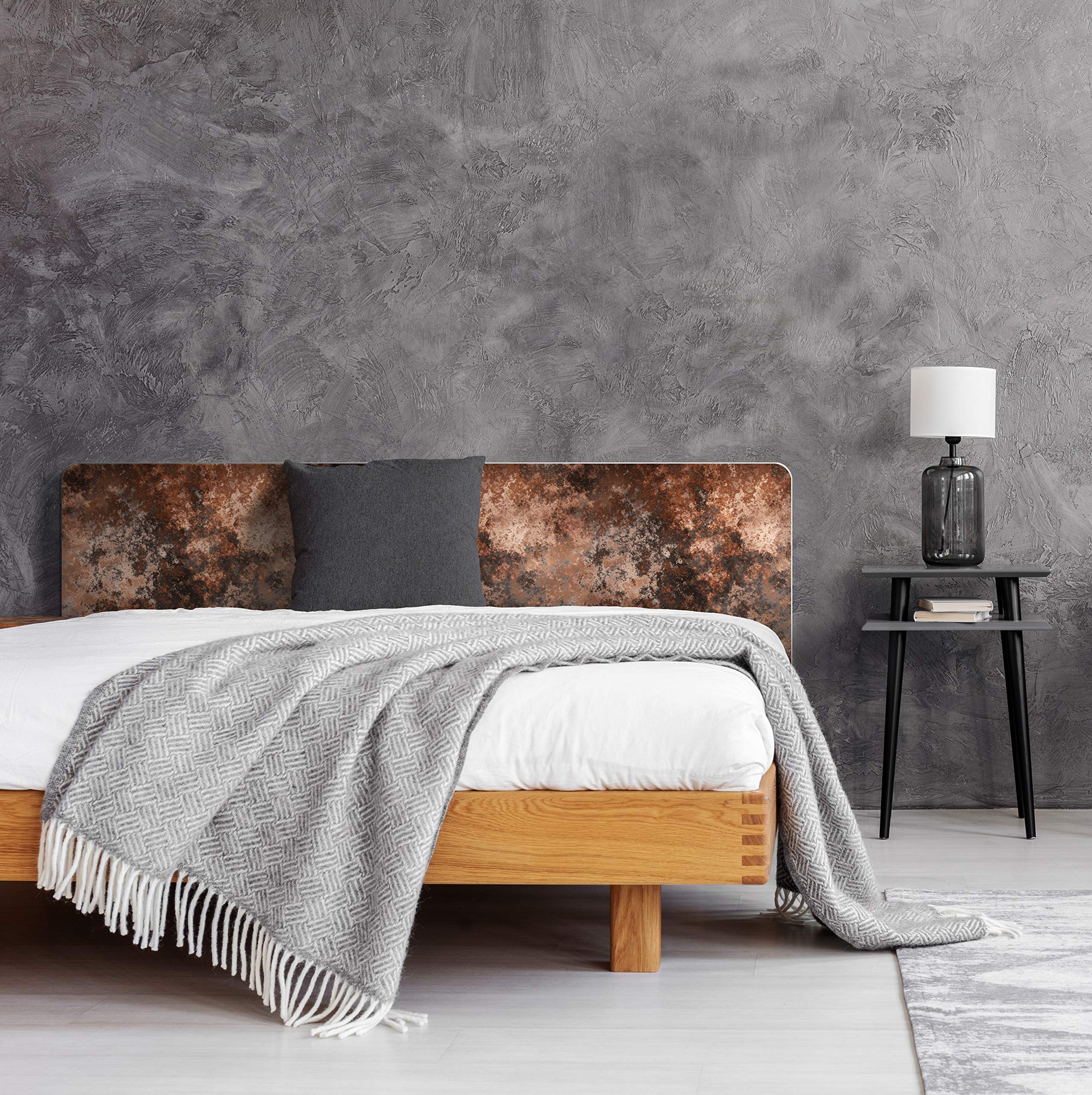 Testiera Per Letto In PVC 5 Mm Decorativa E Leggera – Modello Quinnipiac, 100x60 Cm, Facile Da Pulire, Colori Vivaci E Personalizzabile