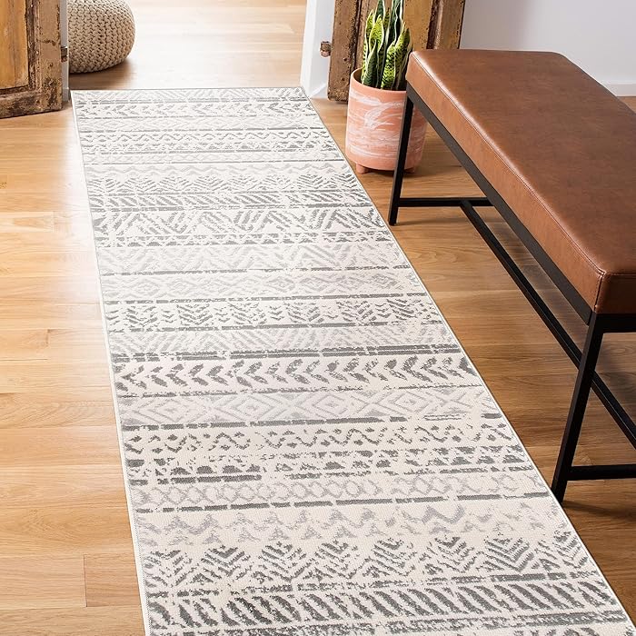 Rugshop Geometric Boho high Traffic Area rug
