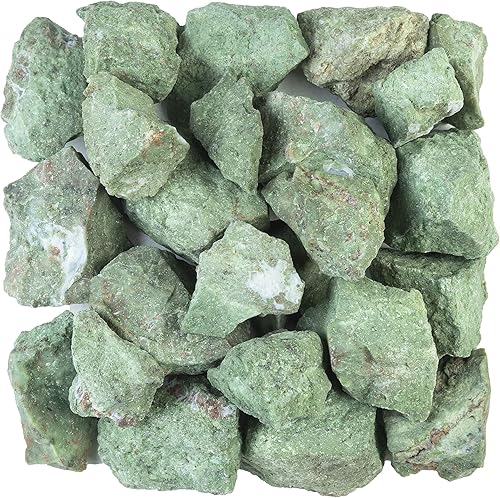 Miniatura 9 de Piedras y cristales en bruto de jade afgano, piedras preciosas crudas de más de 1,000 quilates para equilibrar chakras, rocas de cristal curativo