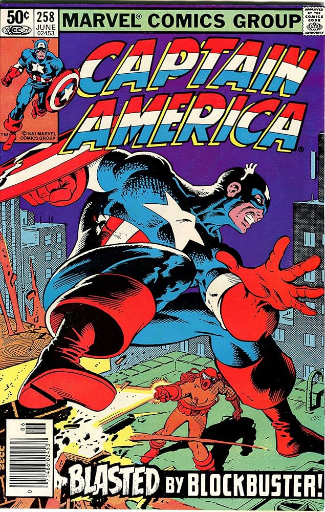 Amazon.com: Captain America #258 (Blockbuster!): Mike Zeck
