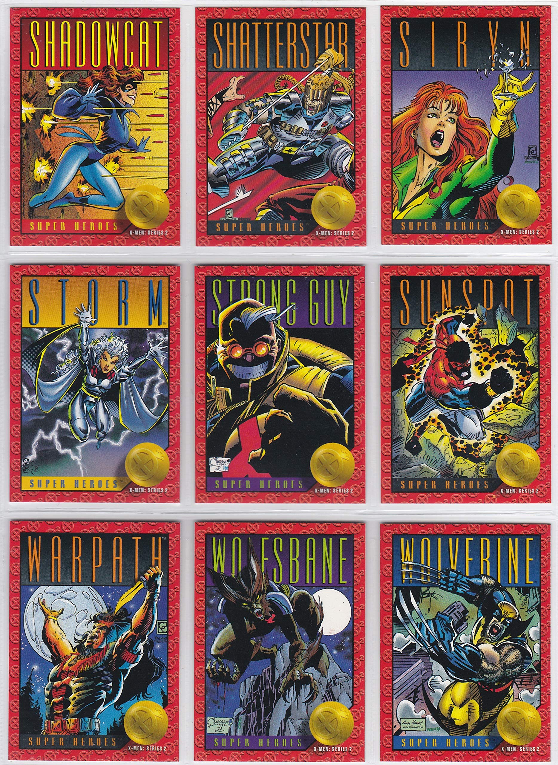Amazon.com: 1993 X-Men Series II Collector's Card Tin (Full Base