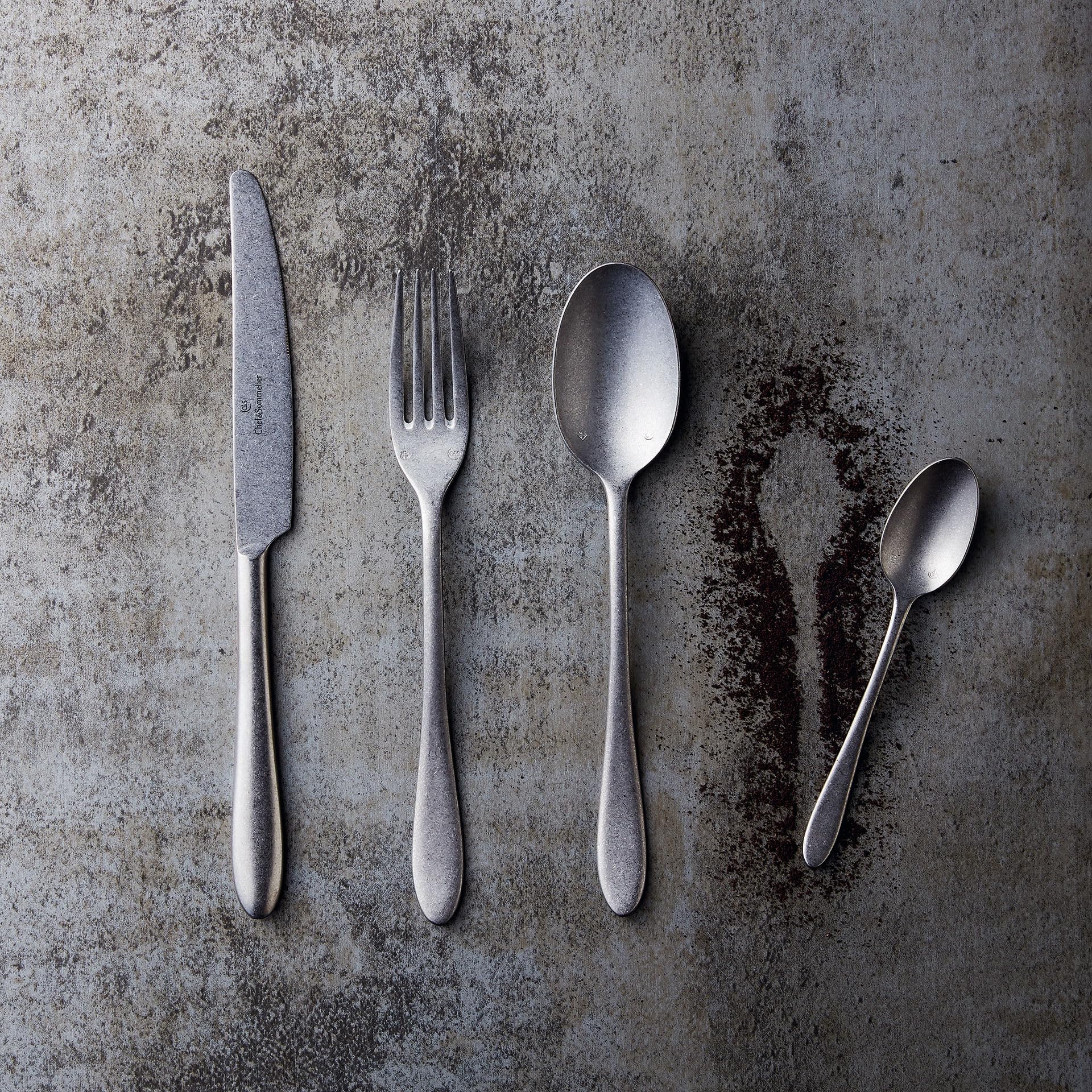 Lazzo Patina Chef&Sommelier Kochlöffel, 21 cm, 12 Stück