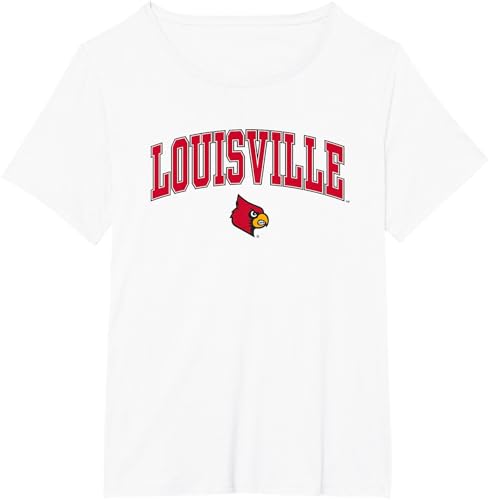 Miniatura 3 de Louisville Cardinals - Camiseta blanca con arco para mujer, Blanco