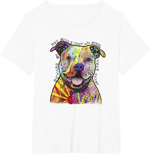 Miniatura 28 de Beware Of Pit Bulls, Dean Russo Pitbull Original - Dog Lover T-Shirt Black,Navy Blue,Asphalt Grey,Slate Grey,White,Cranberry Red,Kelly Green,Olive