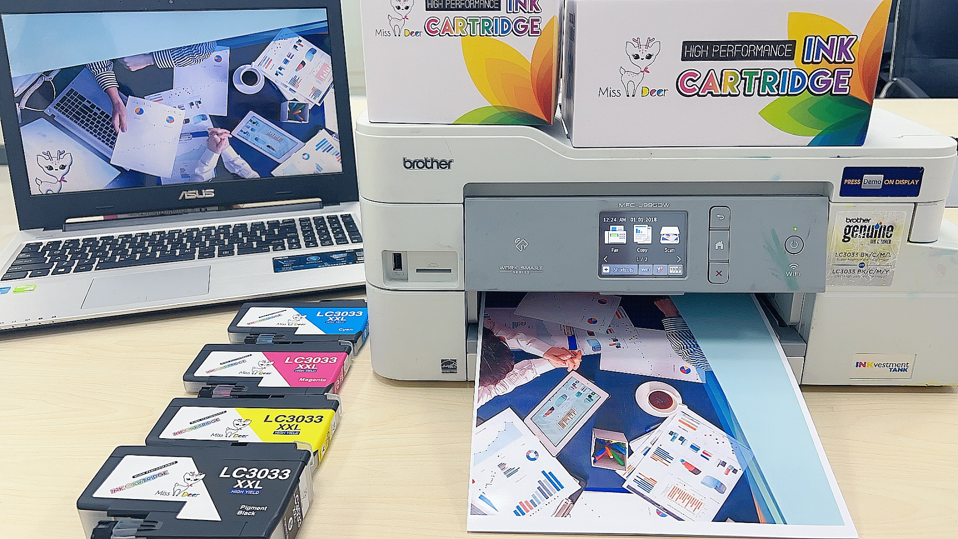 Compatible LC3033 XXL Ink Cartridge For Brother Printers (MFC-J995DW, J805DW & More) - High Yield 5 thumbnail image