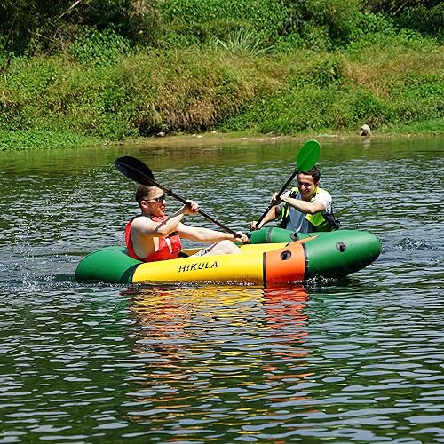 Miniatura 8 de HIKULA Kayak Paddles 4 Pieces Aluminum Shaft and PP Blade Floating 90.5inch Lightweight Oars