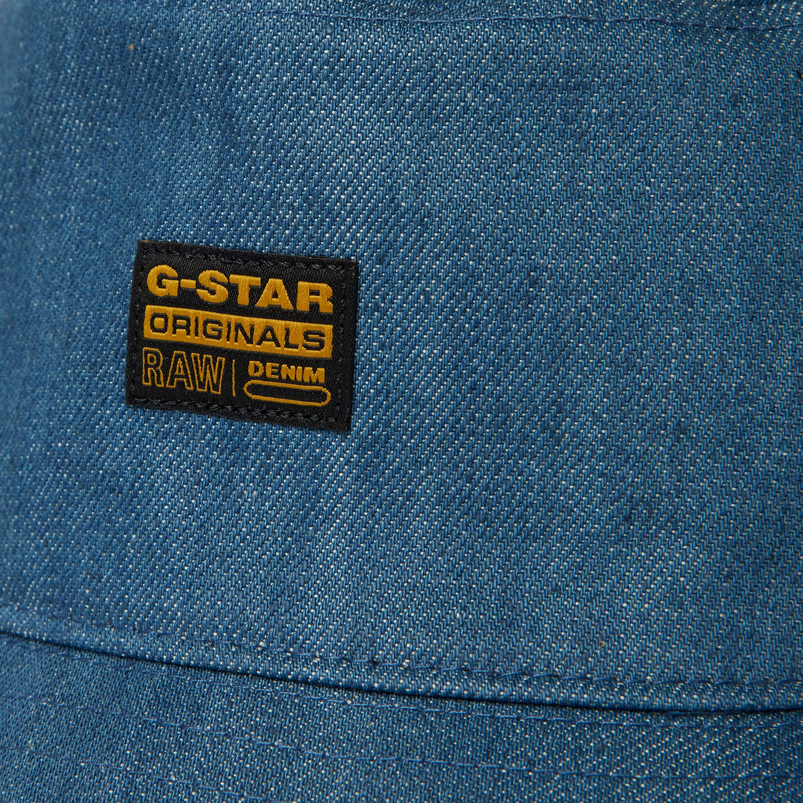 G-STAR RAW Men's Bucket Hat, niebieski (raw Denim D23090-D318-001), L, Niebieski (raw denim D23090-D318-001), L