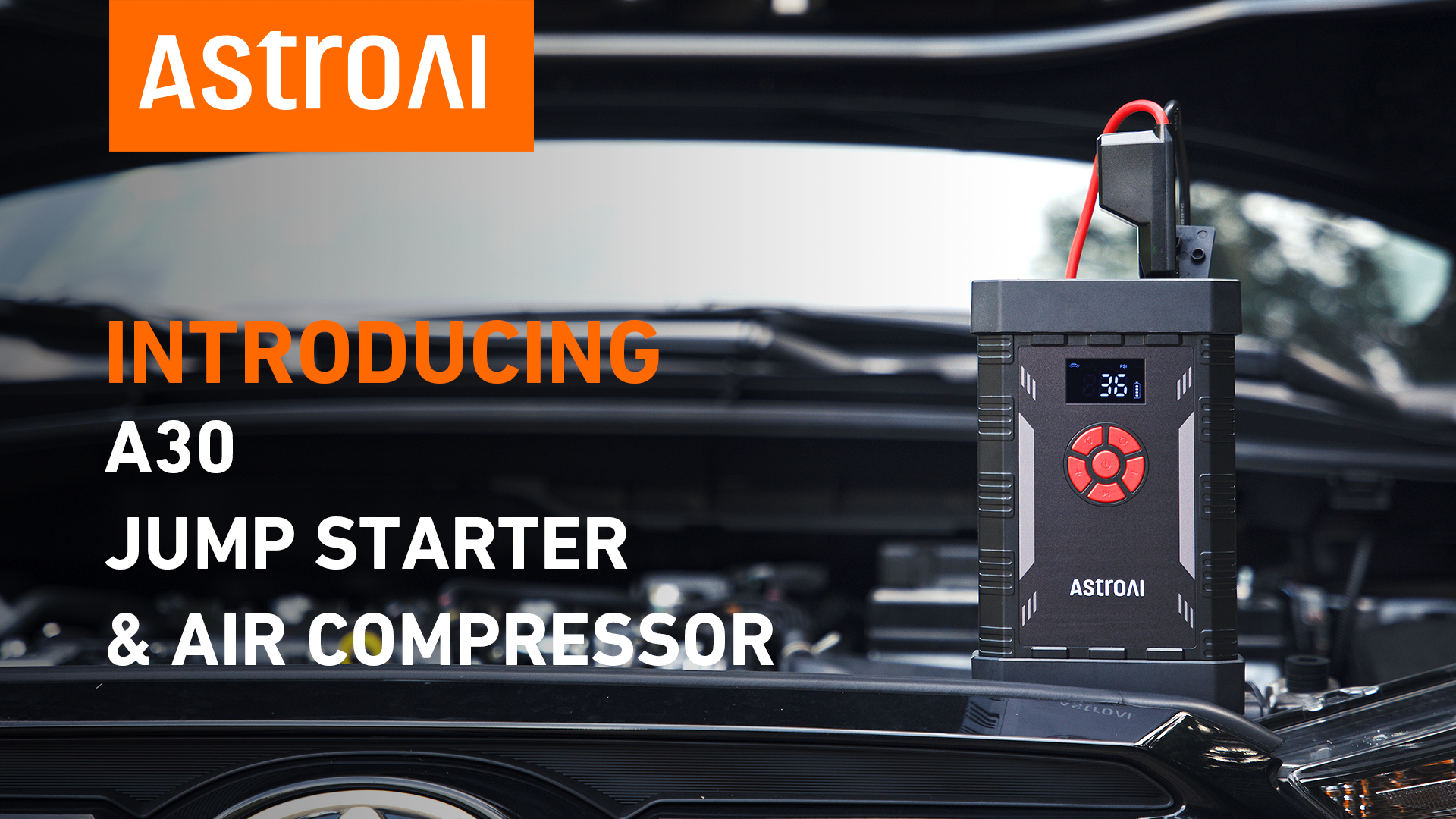 Amazon.com: AstroAl A30 Jump Starter with Air Compressor, 4000A