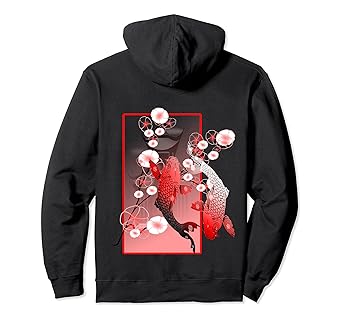 koi fish hoodie