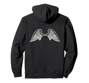 angel wing hoodie