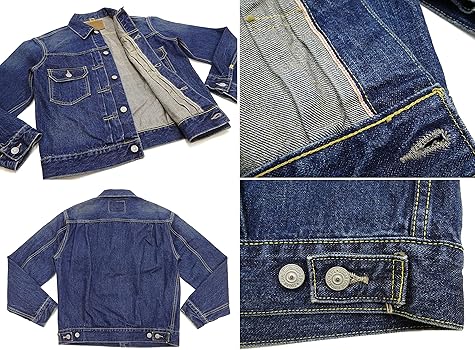 Amazon | [シュガーケーン] デニムジャケット SC11953A 東洋 メンズ セカンドタイプ Gジャン SC11953A-421 |  コート・ジャケット 通販