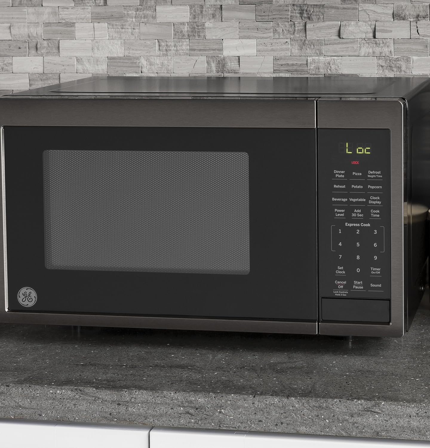 Limited Discount GE JES1095BMTS Microwave Oven Kitchen Essentials for The Countertop or Dorm Room, 0.9 Cubic Feet Capacity, 900 Watts, Black Stainless Steel Amazing 🔥 GE JES1095BMTS Microwave Oven Kitchen Essentials for The Countertop or Dorm Room, 0.9 Cubic Feet Capacity, 900 Watts, Black Stainless Steel