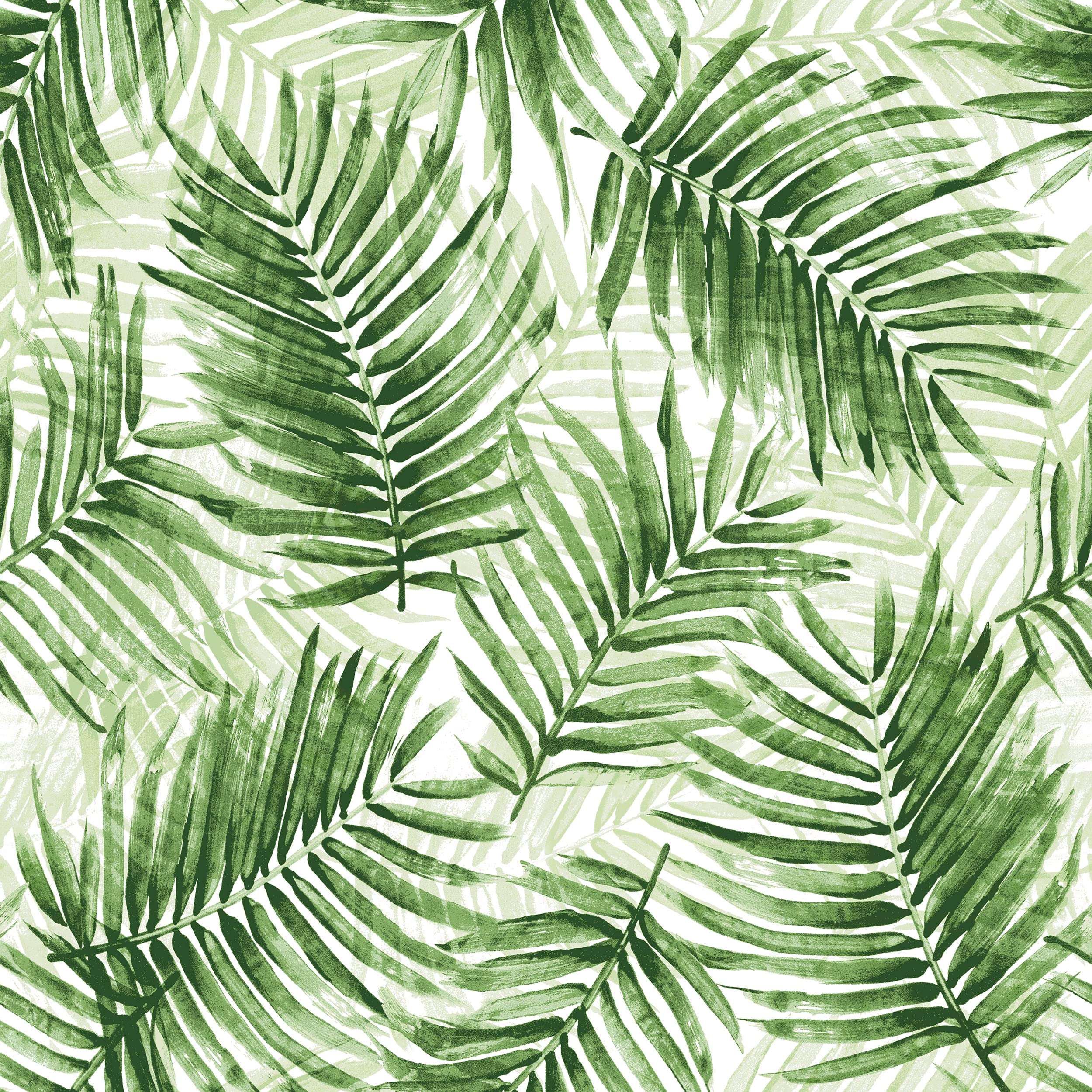 Papier peint tropical Tommy Bahama Aloe vaporeux en vinyle repositionnable 30 m²