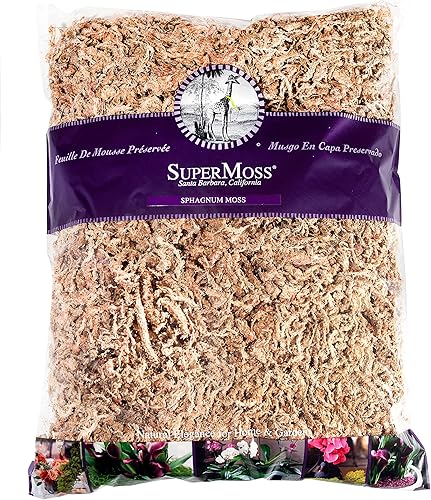 SuperMoss - Musgo seco para orquídea sphagnum seco
