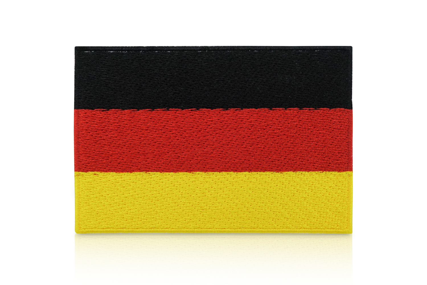 MWOOT Deutschland Flaggen Patch Set - 6 Stück Gestickte Bundesadler-Flicken Zum Aufbügeln & Annähen