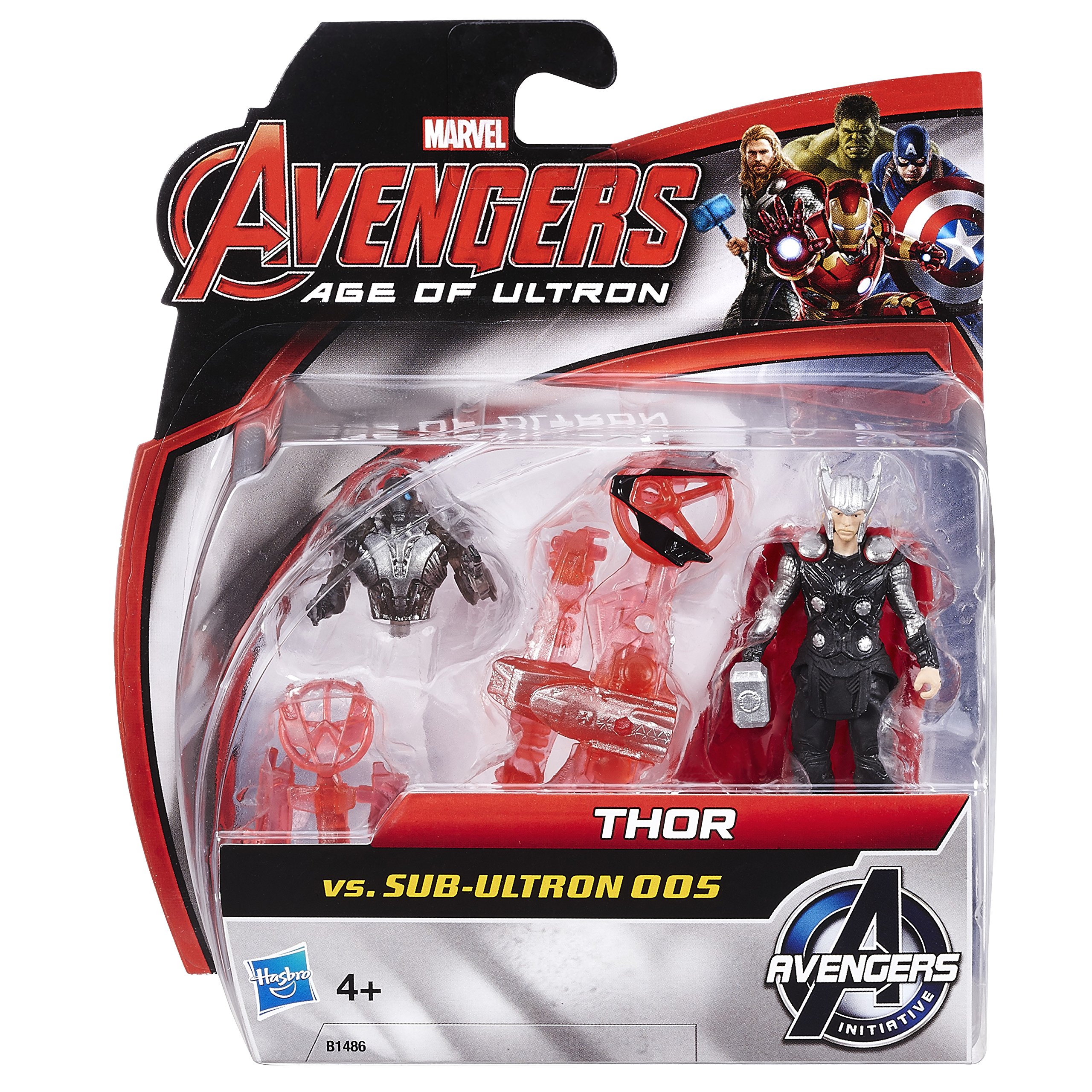 Marvel Avengers Age of Ultron Thor vs Sub-Ultron 005 Action Figure