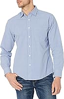 Vista 1 de Tienda Essentials - Camisa de popelina para hombre, informal, de manga larga, con ajuste regular