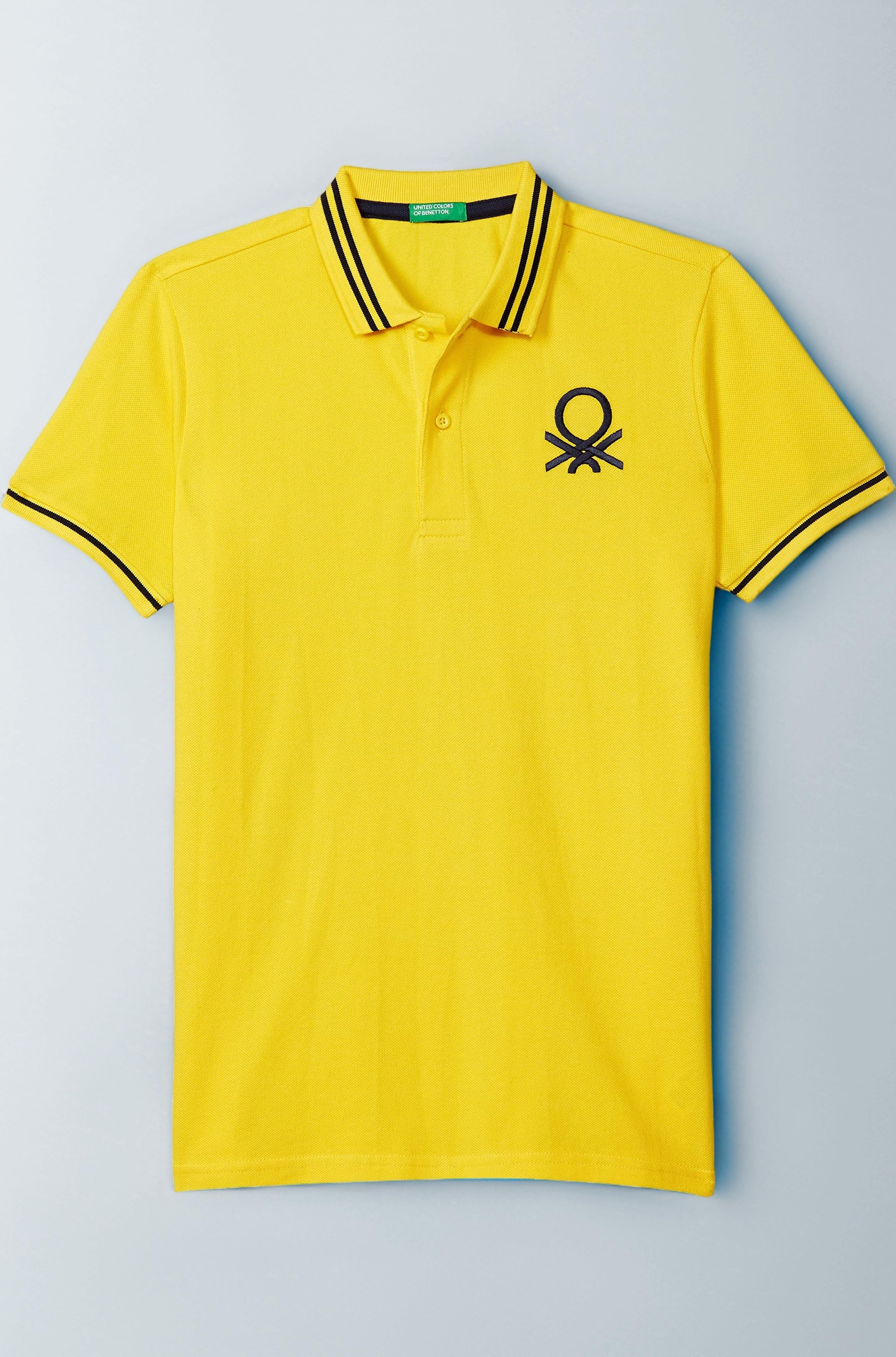 United Colors of Benetton Boy's Cotton Regular Fit Polo T-Shirt