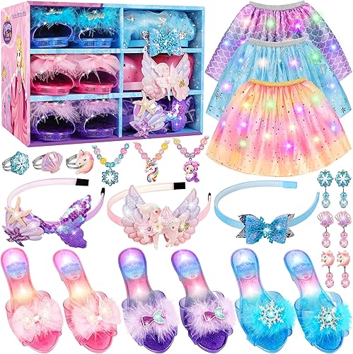 Miniatura 8 de Princess Dress Up Toys & Jewelry Boutique, Girls Role Play Gift for 3+ Year Old Girl Toddler B-Day Party Favors