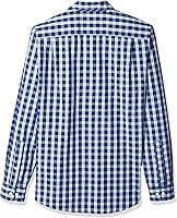 Vista 2 de Tienda Essentials Men's Slim-Fit Long-Sleeve Poplin Shirt