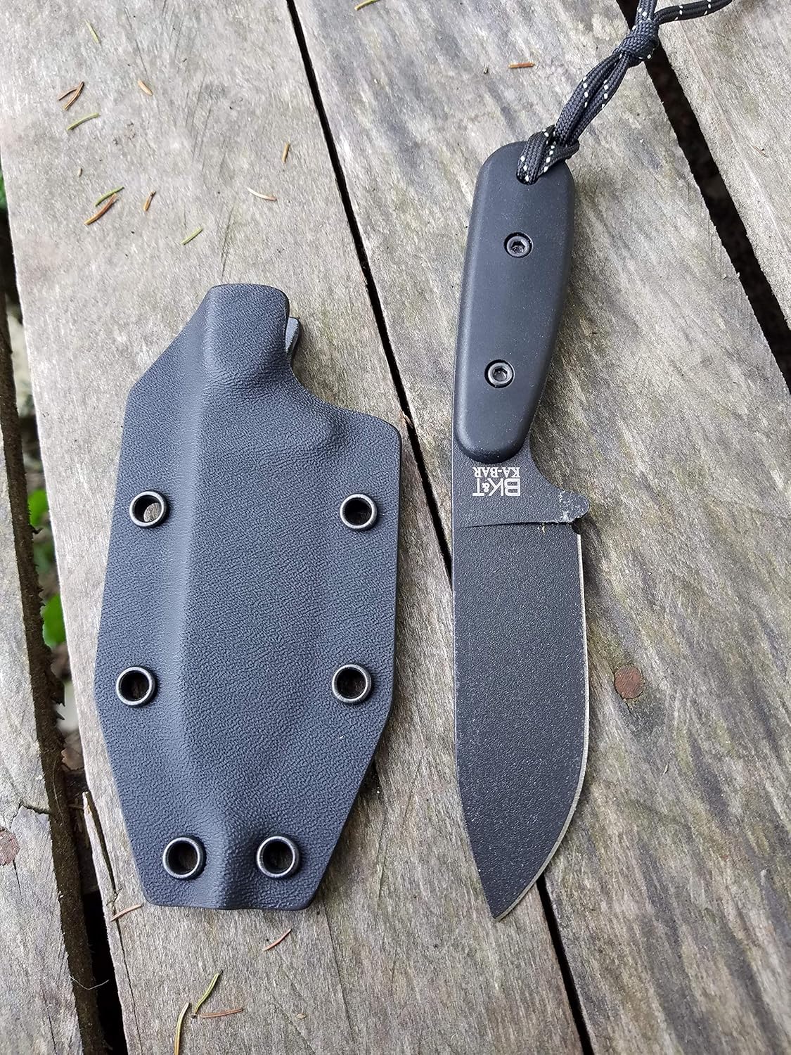 Valhalla Custom Kydex Sheath Ka-Bar Becker BK14 BLACK 2 pc