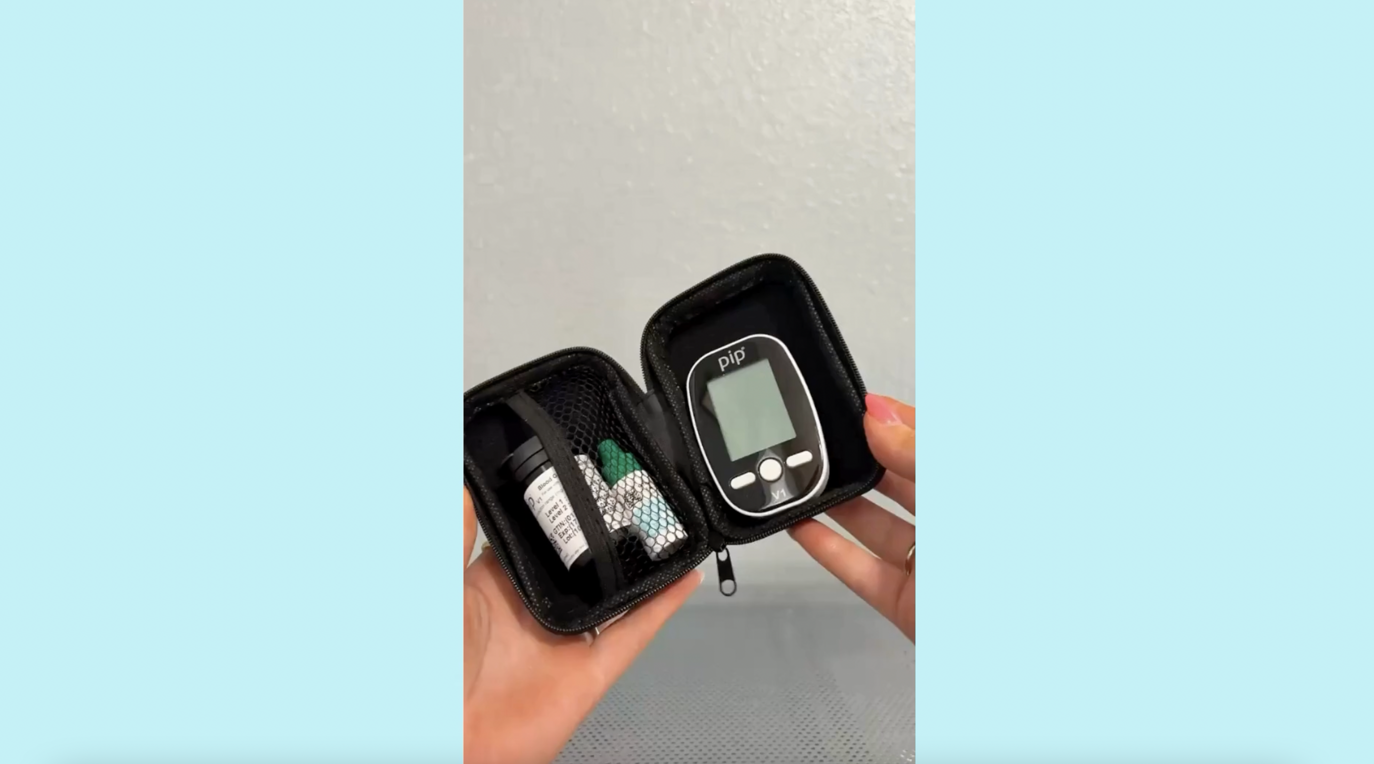 Amp Control Pip Watch The Pip Blood Glucose Monitor Kit& User Review on Amazon Live