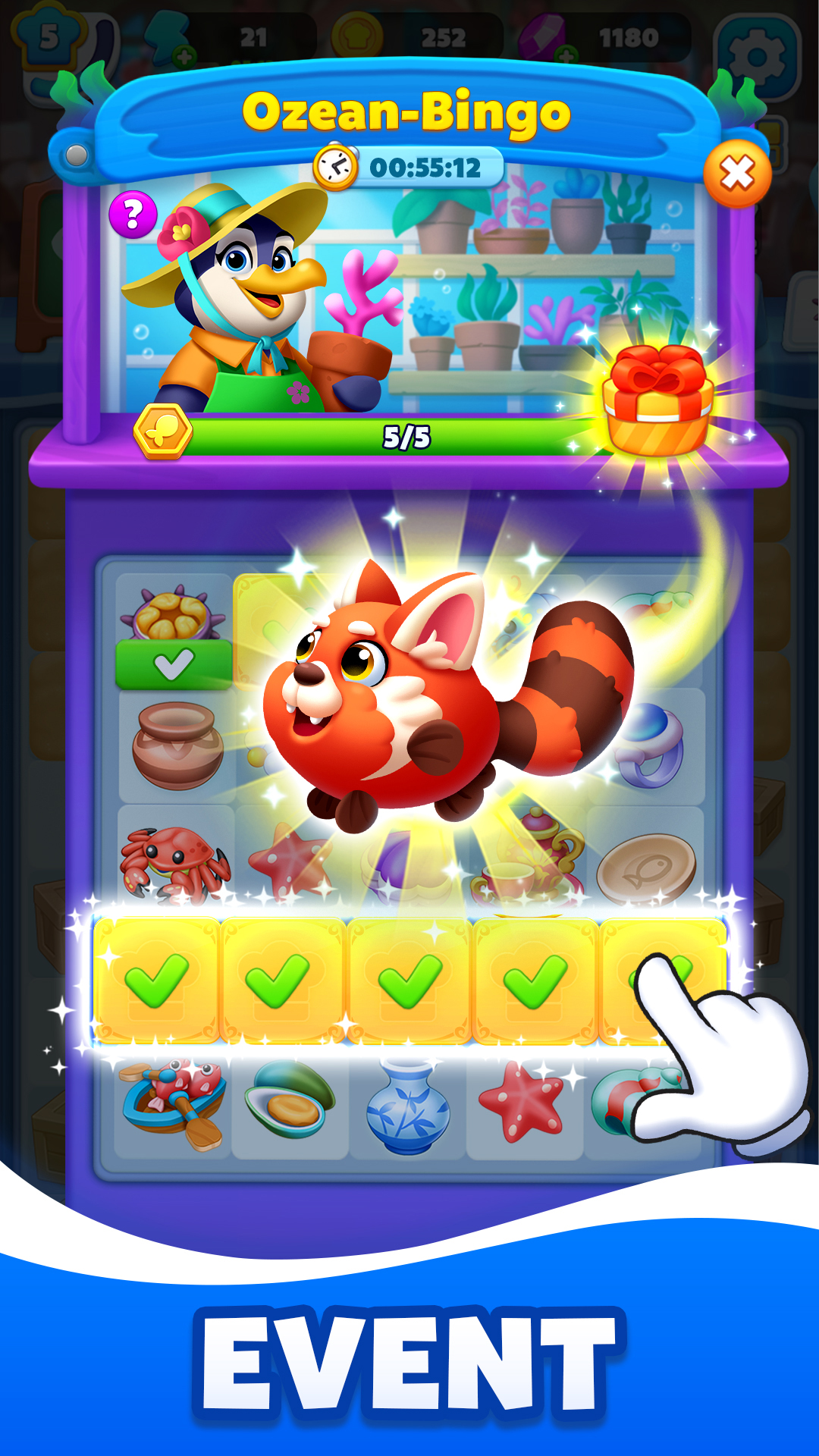 Merge Fish: Restaurant Dekor